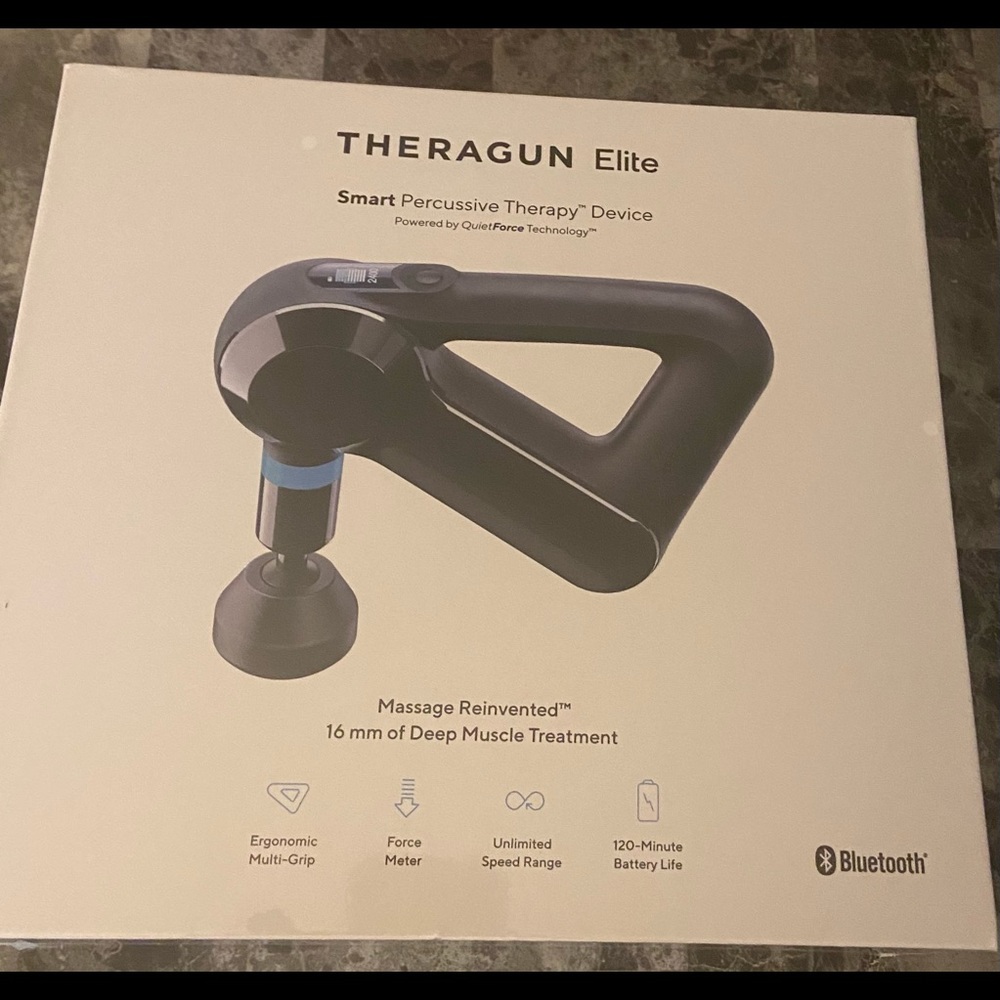 Theragun elite massage gun brand new sealed